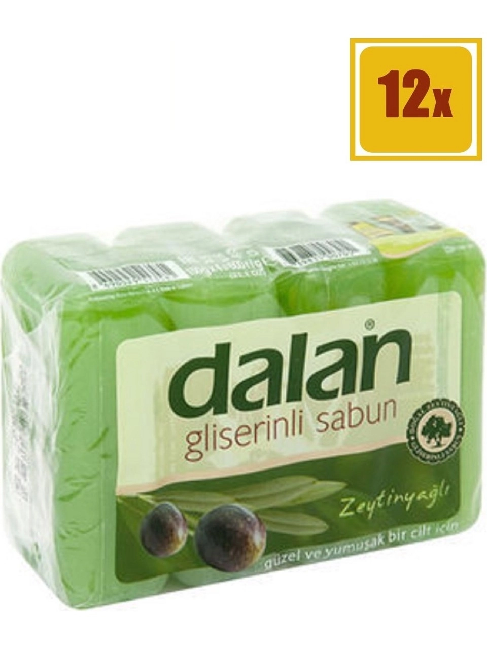 Dalan Gliserinli Organik Zeytinyağlı Banyo Sabunu 600 Gr X 4 Adet