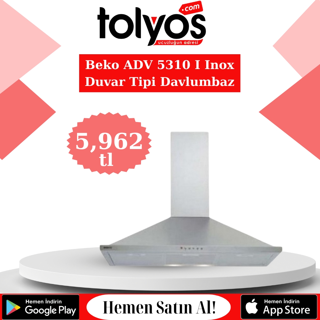 Beko ADV 5310 I Duvar Tipi Davlumbaz