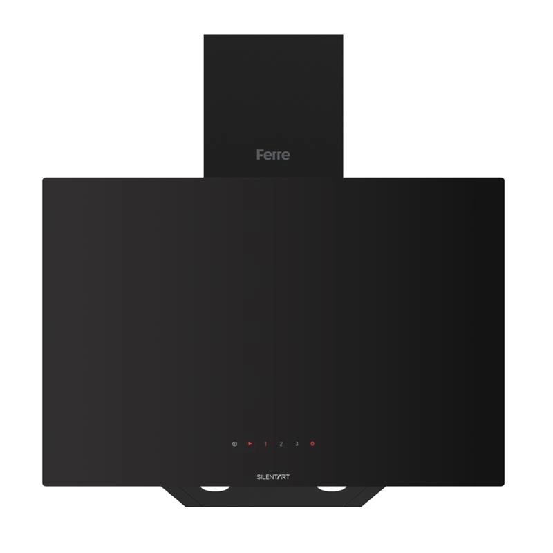 Ferre D077 FlowArt Siyah Duvar Tipi Davlumbaz
