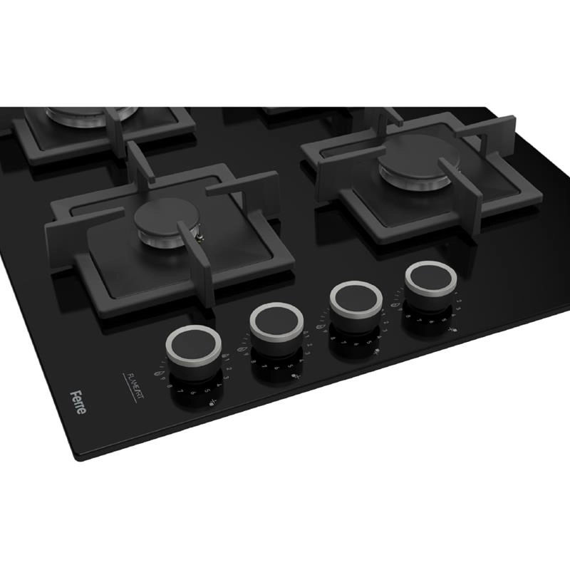 Ferre SC 205 FA 60cm Siyah Flameart Ankastre Ocak