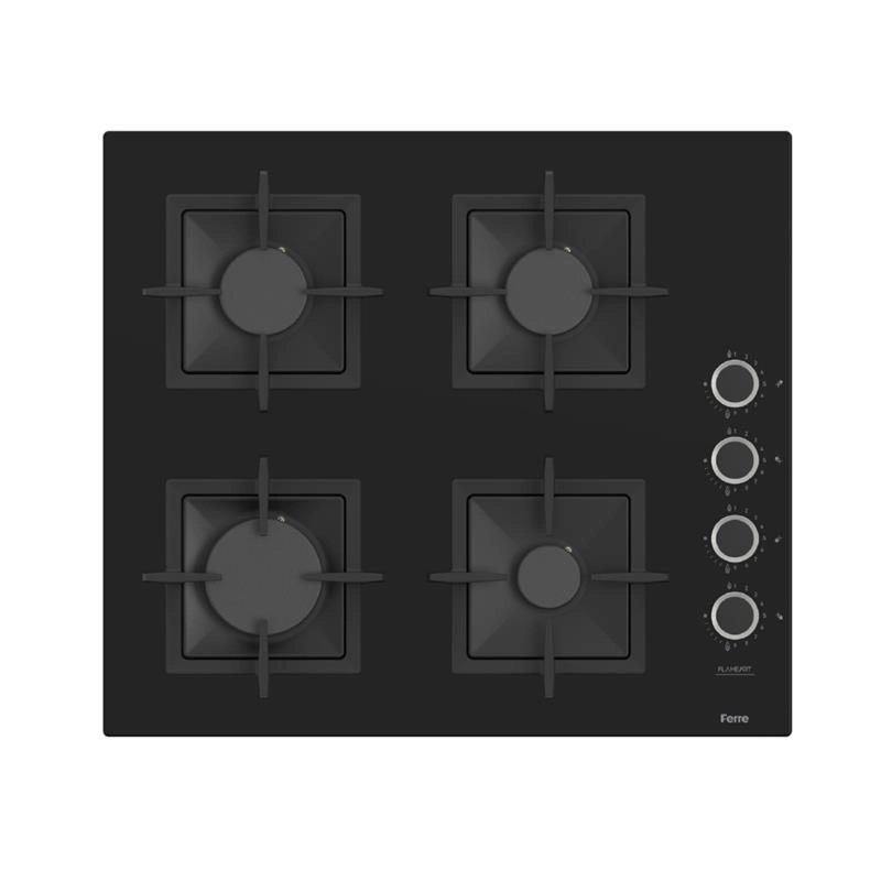 Ferre SC 205 FA 60cm Siyah Flameart Ankastre Ocak