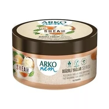 Arko Nem Değerli Yağlar Shea Yağı Özlü 250 ml Nemlendirici Krem
