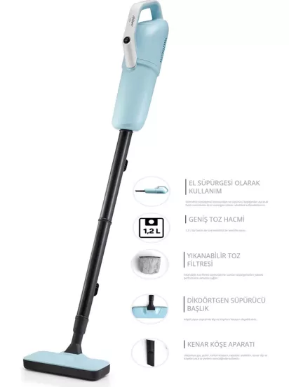 Arzum AR4087 Gırgır 2’si 1 Arada Dikey Elektrikli Süpürge