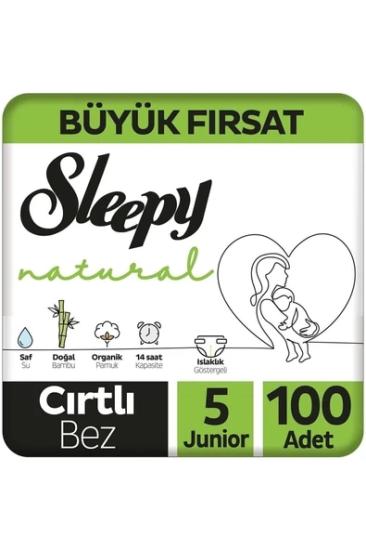 Sleepy Natural 5 Numara Junior 100’lü Bebek Bezi