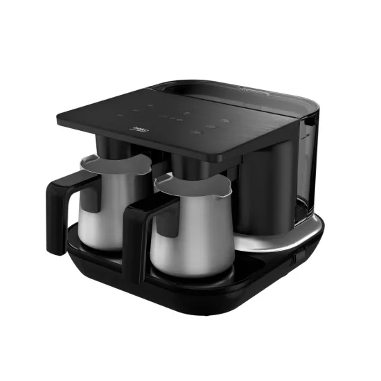 Beko TKM 8961 S Keyf Siyah Çelik İkili Türk Kahve Makinesi