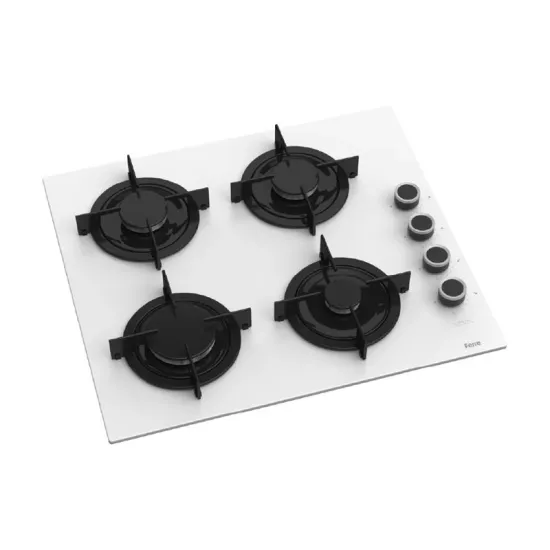 Ferre CS206-FA 60cm Beyaz Flameart Ankastre Ocak