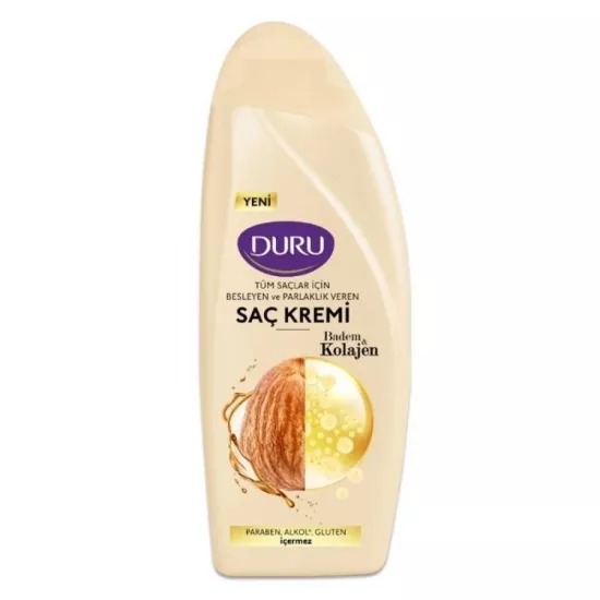 Duru Kolajen ve Badem 500 ml Saç Kremi