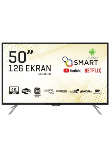 Nordmende NM50350 4K Ultra HD 50’’ 127 Ekran Uydu Alıcılı Smart LED TV