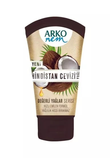 Arko Nem Değerli Yağlar Hindistan Cevizi Yağı Krem 60 ml