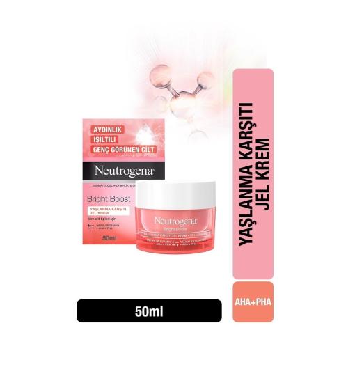 Neutrogena Bright Boost Yaşlanma Karşıtı Jel Krem 50 ml 2 Adet