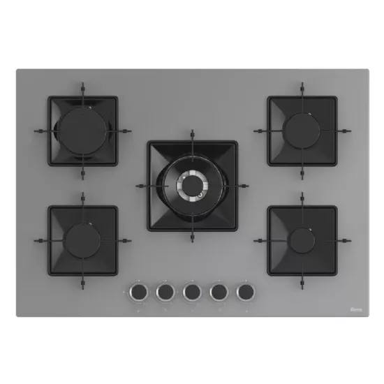 Ferre SS038 Gri Cam Ankastre Ocak