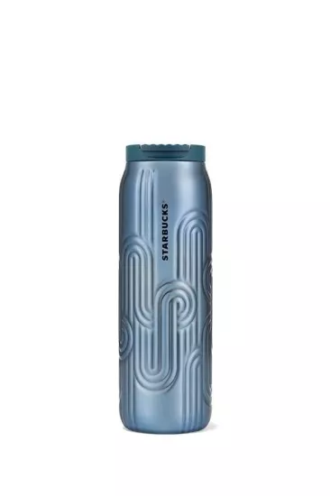 Starbucks® Paslanmaz Çelik Termos - Lacivert - 473 ml 
