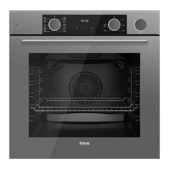 Ferre XE64CPR SteamArt FryArt Gri Ankastre Fırın